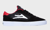 PUBLIC ENEMY CAMBRIDGE BLACK/RED SUEDE